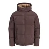 JACK & JONES Zimska jakna JJGALAXY čokolada