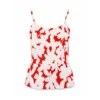 Vero Moda Ženska majica Dicthe, Crvena