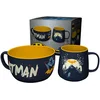 Šolja + činija DC Comics Breakfast Set Mug + Bowl - Batman Iconic