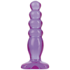 analni čep Crystal Jellies-Anal Delight, vijoličen