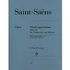 SAINT-SAENS:ALLEGRO APPASSIONATO OP.43 CELLO AND piano