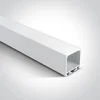 ALU PROFIL ZA LED TRAKE 2met - DIFUZOR/35mmx35mm/NADGRADNI