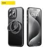 Pisen Maska za mobilni telefon iPhone 15 Pro Max, Crna