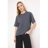 Trendyol Milla Ženska majica TWOSS23TS00153, Antracit