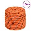 Vidaxl vidaXL Jadralna vrv, oranžna, 16 mm, 100 m, polipropilen