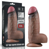 LoveToy 9.5 Dual Layered Silicone Cock XXL Brown