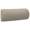 vidaXL Vzglavnik za ležalnik taupe 40x7,5x15 cm iz tekstila