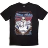Elton John Majica Psych Vintage Stone Wash Unisex Black L