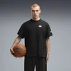PUMA Rare Supply Oversized Tee Men, Men, Black, XS
