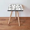 Hanah Home Klub sto Shp400, 35x42x35 cm, Beli