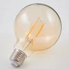 Lindby E27 LED-žarnica z žarilno nitko 6W 500lm, jantarno rumena 1.800K - Steklo