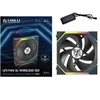 Ventilator za ohišje Lian Li UNI FAN SL Wireless 120 ARGB PWM 120mm, črn