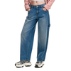 Cropp - Balloon fit baggy farmerke - plavi džins