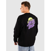 Santa Cruz Knibbs Alien Stacked Strip Sweater black