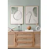Wallity slika Artcerceve11, 2 dijela, 33 x 48 cm