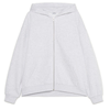 Cropp - Dukserica oversize s kapuljačom - light grey