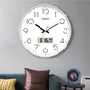 Compas Zidni sat C6219AY, 35 cm, Beli