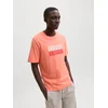 Jack & Jones Majica Fusion Dots 12289863 Roza Regular Fit
