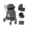 Kikka Boo Kolica Ava 3in1 set sa I-SIZE auto sedištem i tvrdom korpom Army Green