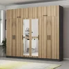Hanah Home Garderober Kale-5216, 270x235x52 cm, Braon
