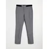 Sinsay - Chino pantalone slim fit sa dodatkom viskoze - svetlo siva
