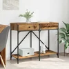 Konzolna stolica s ladicama Staro drvo 100 x 39 x 78,5 cm