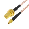 shumee Pigtail MMCX vtič/SMA-RP vtičnica RG178 20 cm