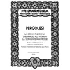 PERGOLESI:LA SERVA PADRONA FULL SCORE AND VOCAL SCORE