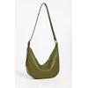 Vrečasta torbica LS COLLECTION Erik Style - zelena, hobo