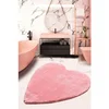 Heart - Pink Pink Acrylic Bathmat