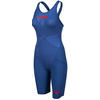 Arena powerskin carbon glide open back royal blue/gold xs - uk30