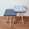 Hanah Home Set klub stočića 2Shp493, 2 komada, Plavi