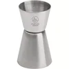LEOPOLD VIENNA Jigger barski merilec 2+4 cl, nerjavno jeklo, mat, 88 mm, premer: 50 mm