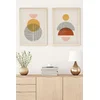 Wallity Uramljena slika Huhu38, 50x70 cm , 2 dela