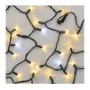 Poveziva LED girlanda 100xLED/10m IP44 hladna/topla bela crna