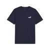 PUMA Essentials Logo Tee Men, Men, Navy, XL