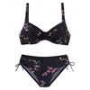 LASCANA Bikini Wire Osaka črna