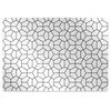 Decormat Podloga za stol Geometric shapes 140x100 cm 15 cm