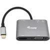 Equip Equip USB-C 5-u-1 multifunkcionalni adapter, aluminijski