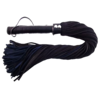 ROUGE Long Suede Flogger Leather Handle Black/Blue