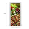 tulup.si Samolepilni tapete na vratih Pizza 85x205 cm