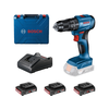 Bosch Akumulatorska vibraciona bušilica-odvrtač GSB 185 3x 2.0 Ah 0615990N1Z
