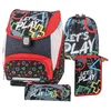 Plai Logic set, Anatomski ranac, 4 u 1, Ha?de da se igramo, Tamno sivi
