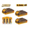 Ingco Set Baterija 3X2Ah COSLI240311E 48369