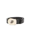 Tommy Hilfiger Pas Th Plaque 2.5 Pebble AW0AW19152 Črna