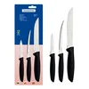 Tramontina Set noževa Plenus, 3 komada, Crni