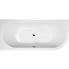 Nesimetrična kad VIVA L, 185 x 80 x 47cm, bela - Bela - 185.00 - 84 - 47.00 - Akrilat - Namestitev na tla - Nesimetrična - 52.00 - Polysan - ASYMMETRIC BATHTUBS - 80.00 - 185x80x47 cm - 267.00