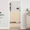 Vrata na rasklapanje 2 pcs Prirodna Masivna borovina