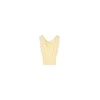 Bershka Majica BASBER pastelno rumena