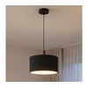 Eglo 33354 - Luster na sajli AMANI 1xE27/60W/230V, prečnik 38 cm, crna